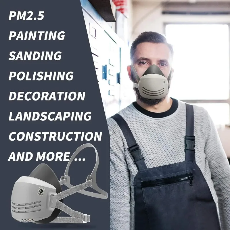 Anti Pollution Mask - Masker debu + 20 buah, Respirator