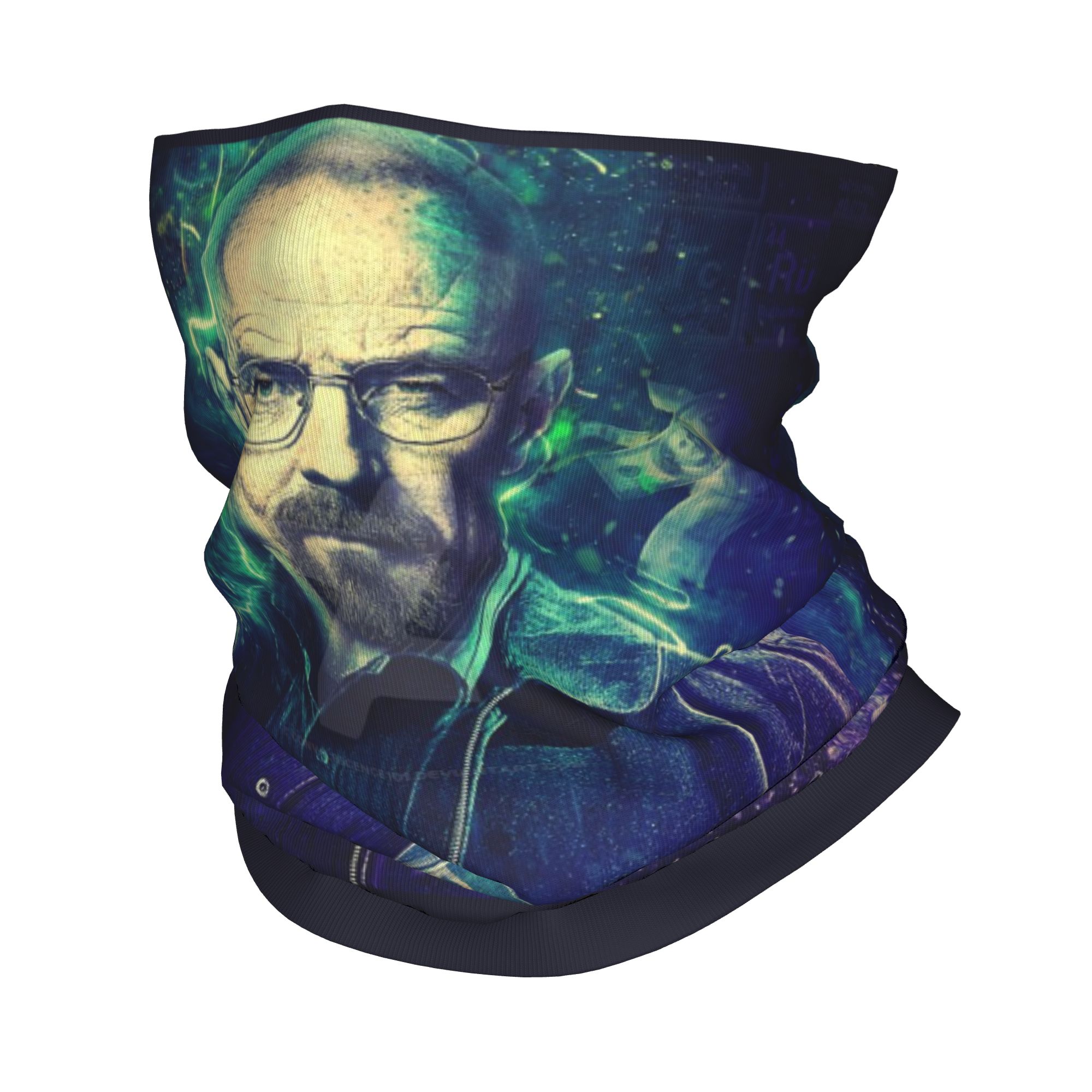Neck Gaiter Face Cover - Bandana Breaking Bad Walter White Kustom,