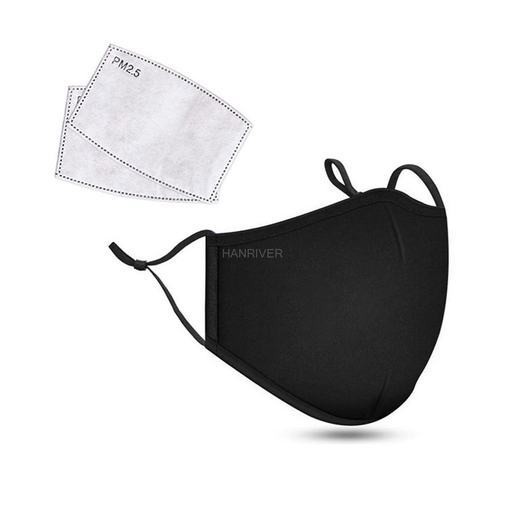 Masker Wajah Katun Masker Karb - Cloth Face Mask Washable ulasan dan harga