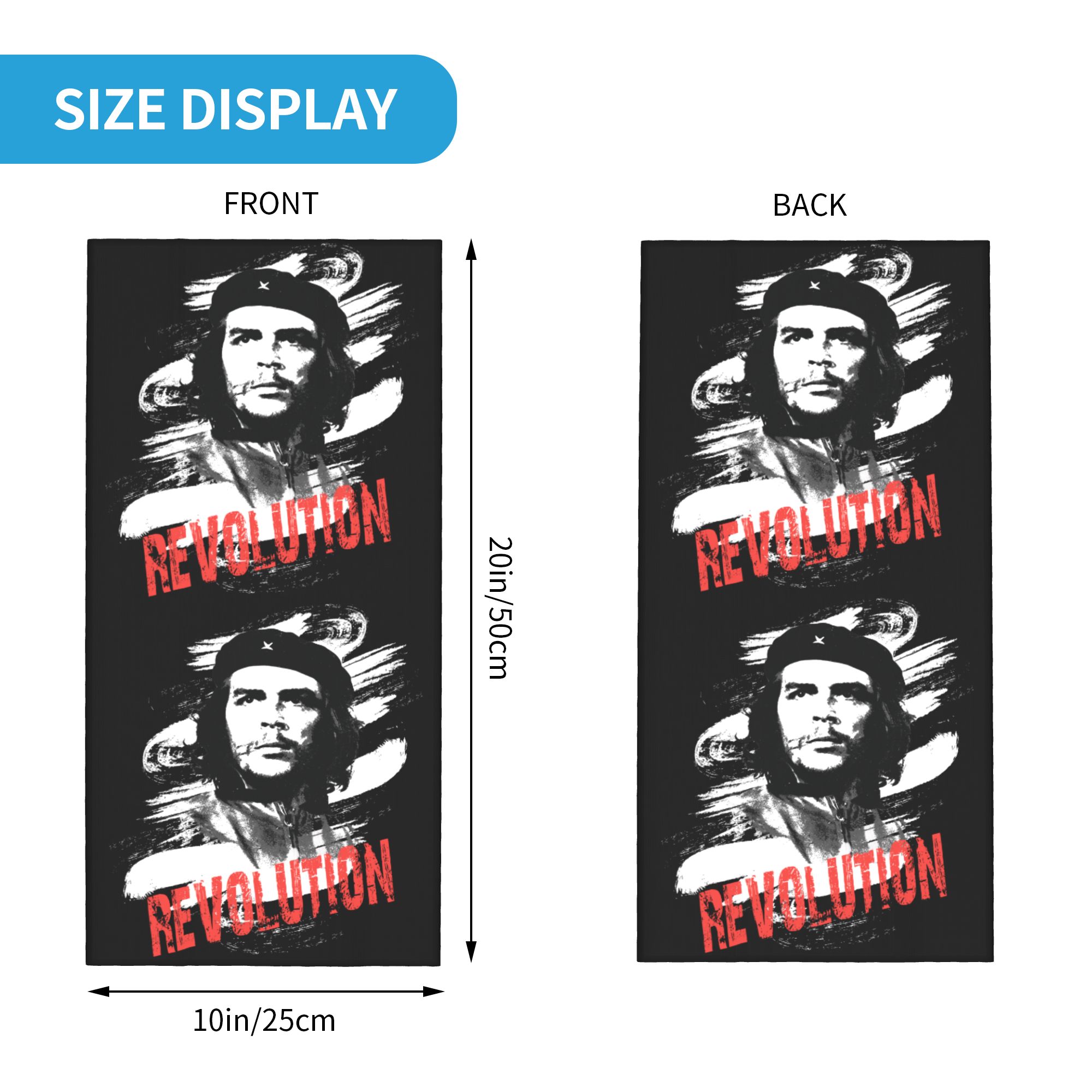 Bandana Che Guevara Revolusi,  - Neck Gaiter Face Cover ulasan dan harga