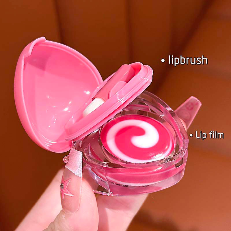 Luckgo Heart Double Color Lip  - Kids Face Mask ulasan dan harga