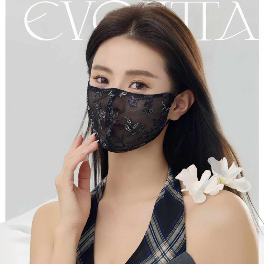Masker renda musim panas denga - Respirator Half Face ulasan dan harga