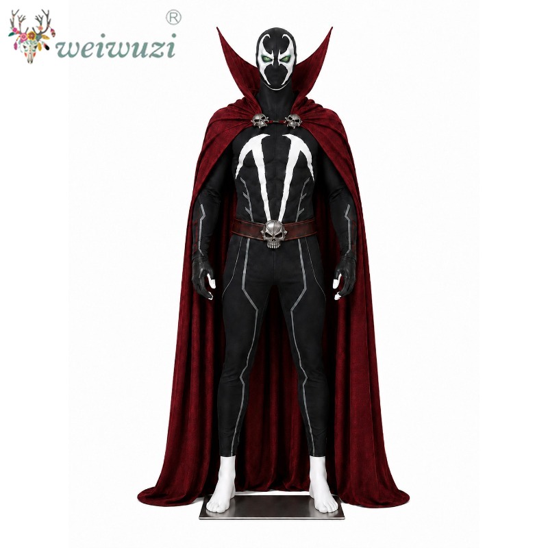 Kostum Cosplay Pria Set Lengka - Black Face Mask Pack ulasan dan harga