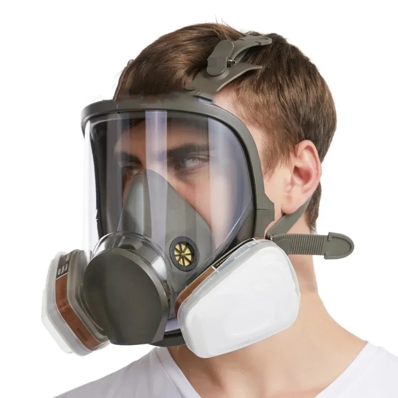 Masker Gas Ukuran Besar 6800 R - Kn95 Respirator Mask ulasan dan harga